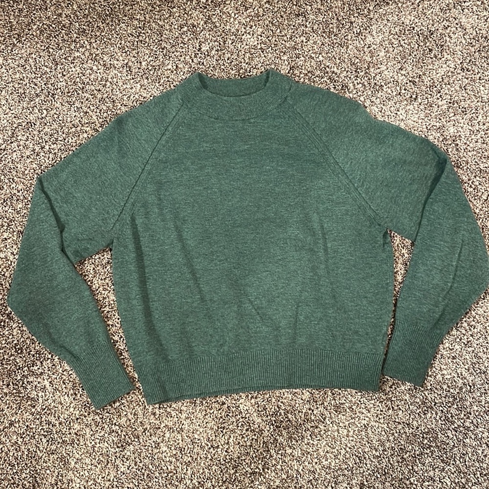 Teal Crop Sweater - A New Day